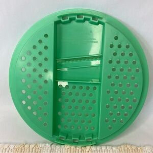 VTG TUPPERWARE JADEITE GREEN MULTI GRATER SLICER REPLACEMENT #787 NO BOWL